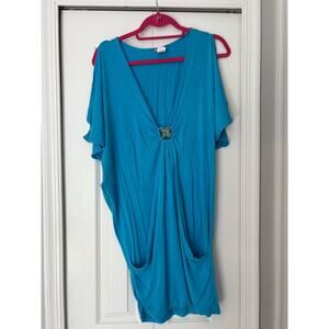 Trina Turk Women’s Blue Swim Cover Up Size Small